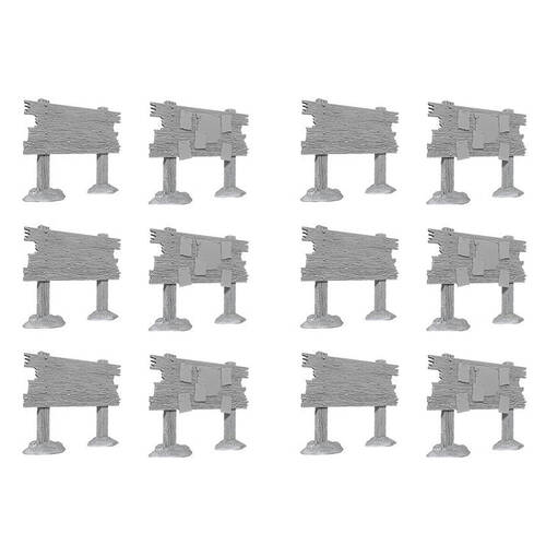 Wizkids Deep Cuts Unpainted Miniatures Bounty Board