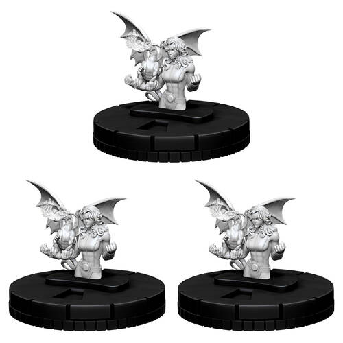 3PK X-Men Comics Unpainted Kitty Pryde Mini RPG Figure 14y+