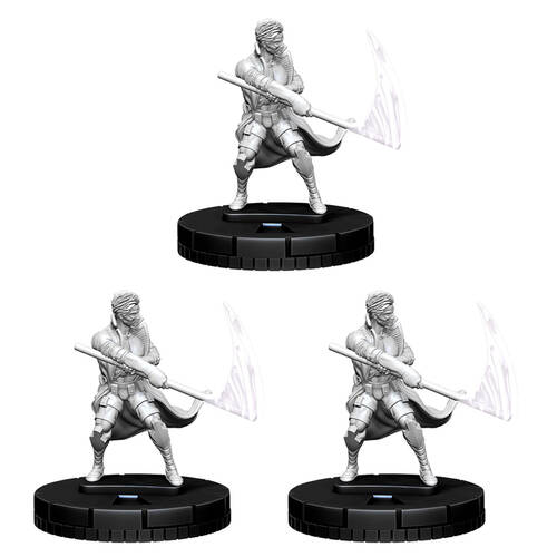3PK X-Men Comics Unpainted Gambit Mini RPG Figure 14y+