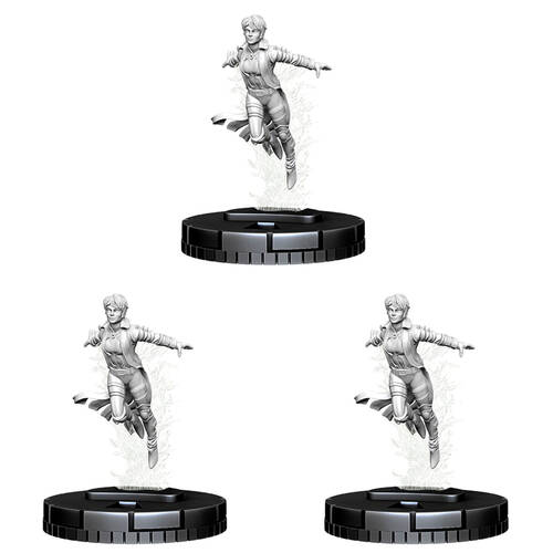 3PK Wizkids X-Men Comics Unpainted Rachel Summers Mini RPG Figure 14y+