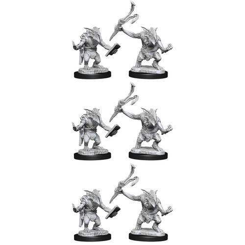 Magic the Gathering Unpainted Miniatures Goblin Guide & Bushwacker