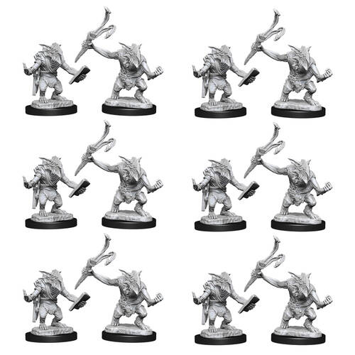 Magic the Gathering Unpainted Miniatures Goblin Guide & Bushwacker