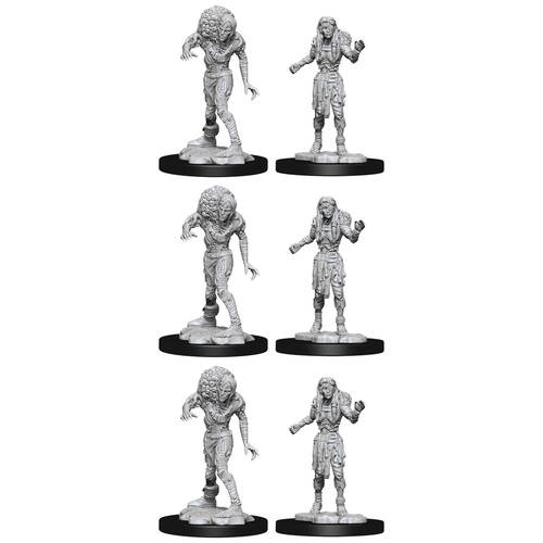 3x 2pc Dungeons & Dragons Nolzur's Marvelous Mini Drowned Assassin & Drowned Asetic