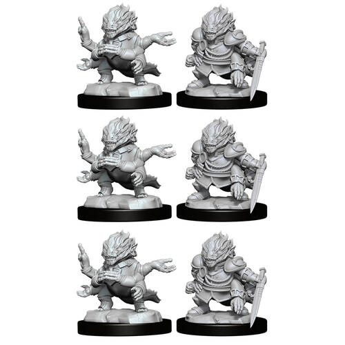 3x 2pc Wizkids Starfinder Deep Cuts Unpainted Miniatures Skittermander Envoy