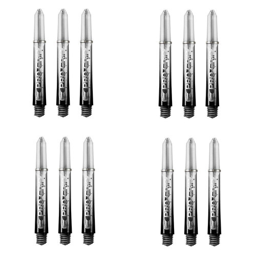 4x 3pc Target Pro Vision Shaft Multipack Short - Black