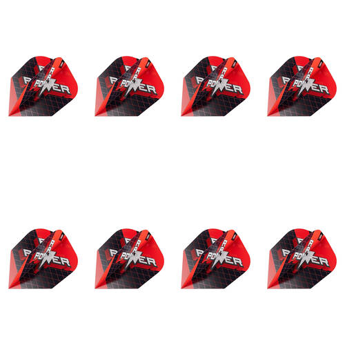 8PK Target Phil Taylor Power 9Five G11 No 6 Pro Ultra Flights 3-Sets - Red