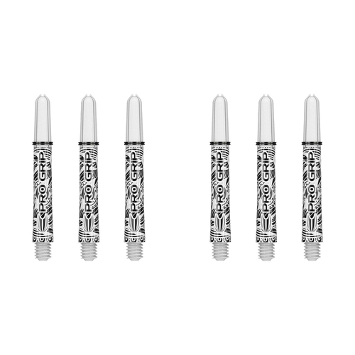 2x 3pc Target Pro Grip Ink Shaft Multipack Medium - White