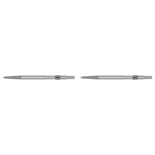 2PK Target Swiss DX Diamond Grip Dart Point 26mm - Gold