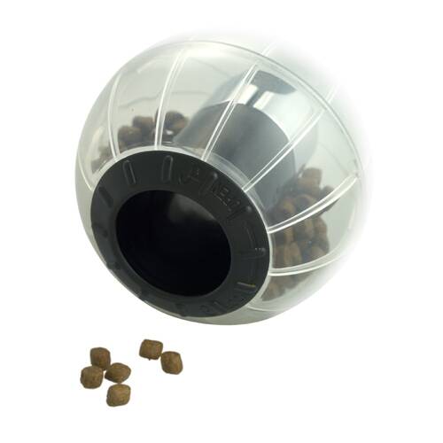 Buster Catrine Catmosphere Treat Dispensing Cat Ball Toy 9.5cm Black