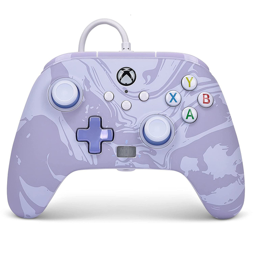 PowerA Enhanced Wired Controller For Xbox One & Series X/S Lavender Swirl