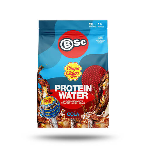 BSc x Chupa Chups Protein Water Drink Mix Post Workout 14 Serves 350g Cola