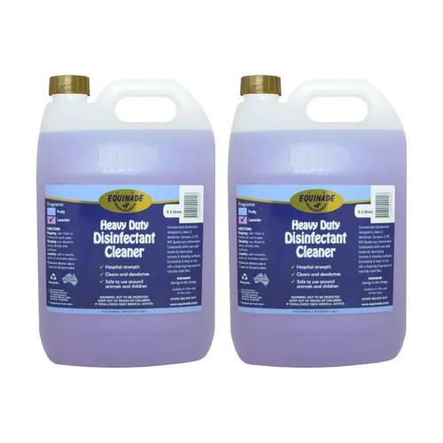 2PK Equinade Heavy Duty Disinfectant Cleaner 5L Lavender Scent