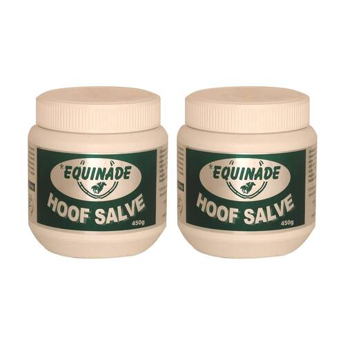 2PK Equinade Hoof Salve Horse Treatment Hooves Care Protection 450g