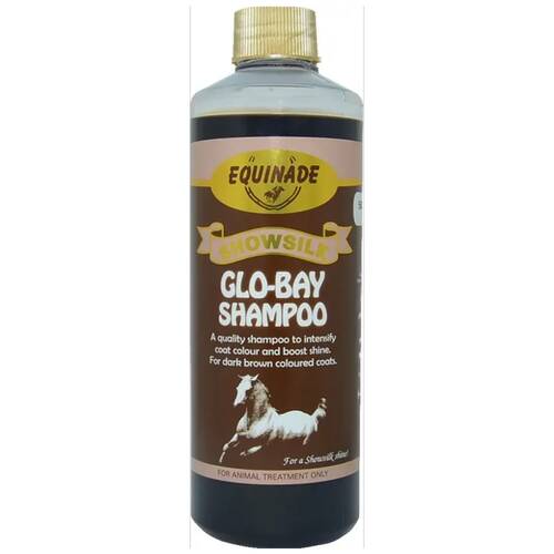 Equinade Showsilk Glo Bay Horse Coat Grooming Care Shampoo 500ml