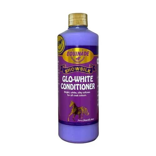 Equinade Showsilk Horse Grooming Coat Care Conditioner 2.5L Glo White