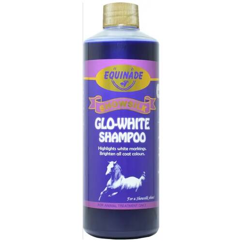 Equinade Showsilk Glo White Horse Coat Grooming Care Shampoo 500ml