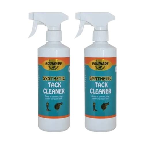 2PK Equinade Synthetic Horse Tack Cleaner Spray Bottle w/ Trigger 2.5L