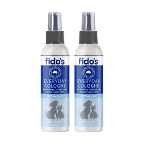 2PK Fidos Everyday Fresh Spritzer Spray Bottle Pet Grooming Care 125ml