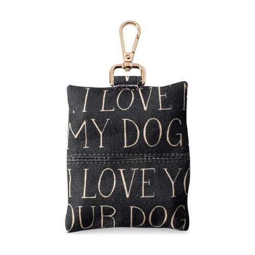 Petshop By Fringe Studio Poop Bag Dispenser w/ Keychain All The Dogs 5x8cm