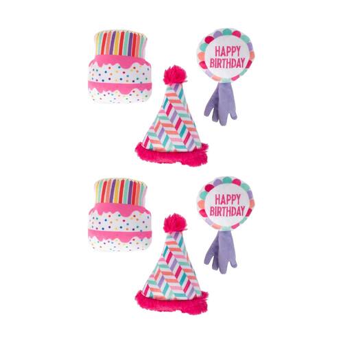 2x 3pc Petshop By Fringe Studio Can I Get A Woofwoof Small Dog Toys Set Birthday