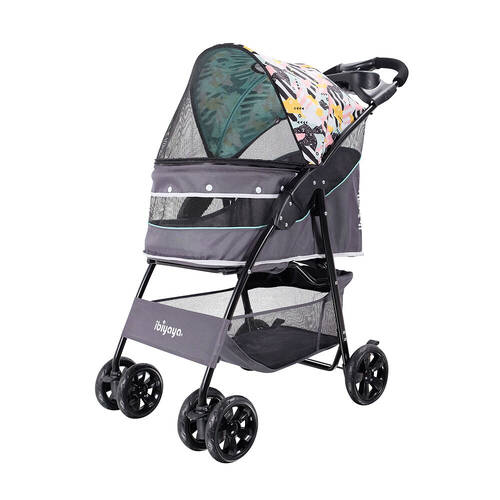 Ibiyaya Cloud 9 Foldable Pet Stroller for Cats & Dogs up to 20kg Mint Green