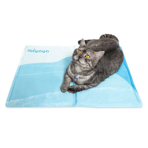Ibiyaya Chill Pad Dog/Cat Self Cooling Mat 50x65cm Ocean Breeze