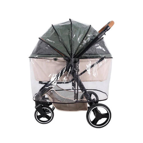 Ibiyaya Universal Raincover for Pet Strollers/Prams/Carriers Extra Large