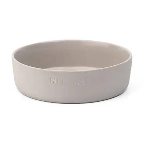 Lilly & Dash Pet Dog Cat 1.75L Food Water Drinking Bowl 230x210x65mm Slate