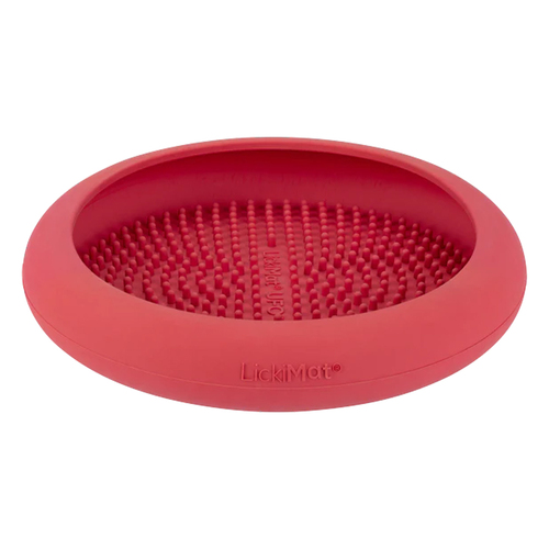 Lickimat UFO Pet Dog Bowl Pink