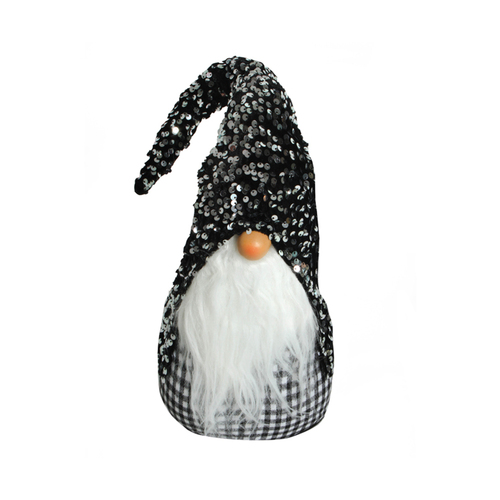 Colours Of Christmas 57cm Xmas Standing Fabric Gnome Plush