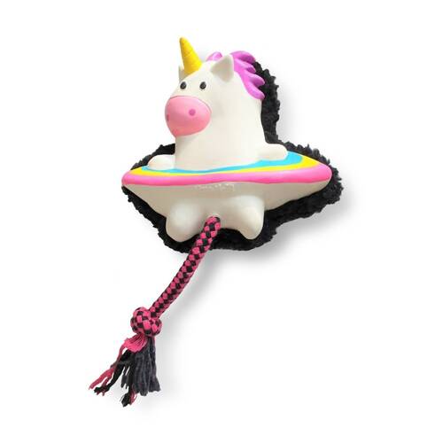 Max & Molly Squeaker Snuggles Dog Chewing Toy w/ Cotton Rope Magic Mikey