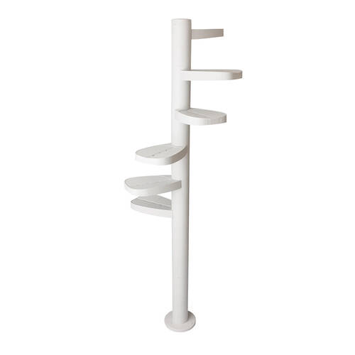 Monkee Tree Cat Climbing Ladder 18 Trunk Starter Pack White