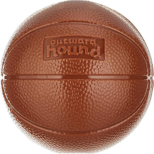 Planet Dog Durable Treat Dispensing & Fetch Throwing Toy Basketball