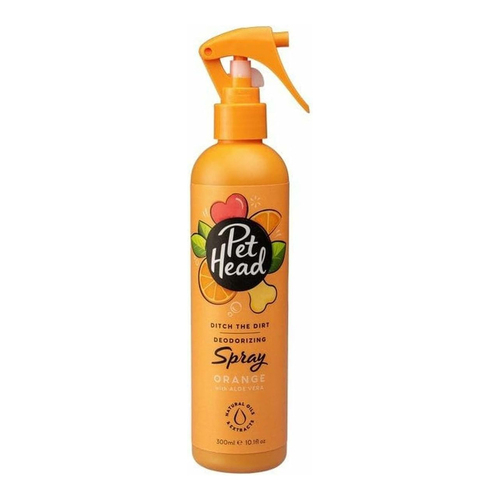 Pet Head Ditch The Dirt Deodorising Pet Spray Orange w/Aloe Vera