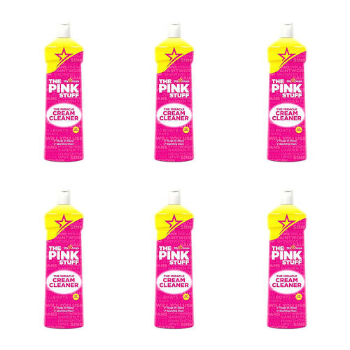 6PK The Pink Stuff Cream Cleaner Multi-Surface Cleaner 500ml