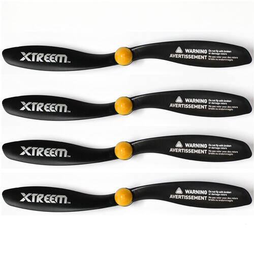 4pc Xtreem FlyEye Rotor Blades (Front&Rear)