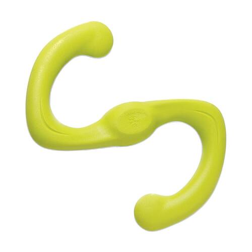 West Paw Bumi Pet Dog Fetch Throwing Soft Chew Toy Small Granny Smith