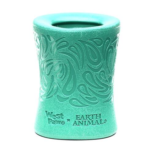 West Paw Funnl Pet Dog Treat Dispenser Soft Chew Toy Kelp