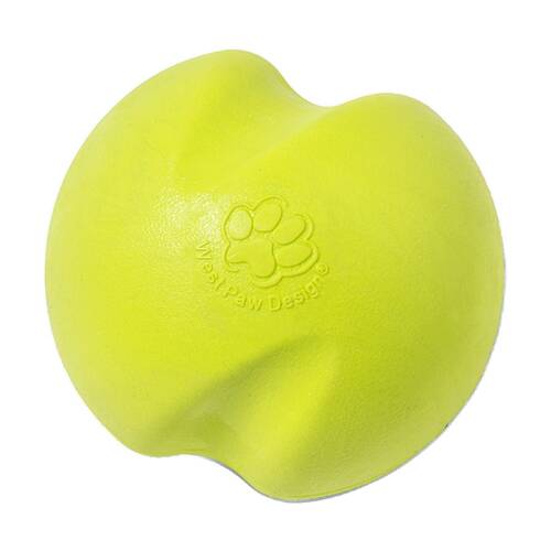 West Paw Jive Pet Dog Ball Throwing Soft Chew Toy Extra Small Granny Smith