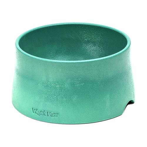 West Paw Non-Slip Pet Dog Feeding & Drinking Water Bowl 18cm Kelp