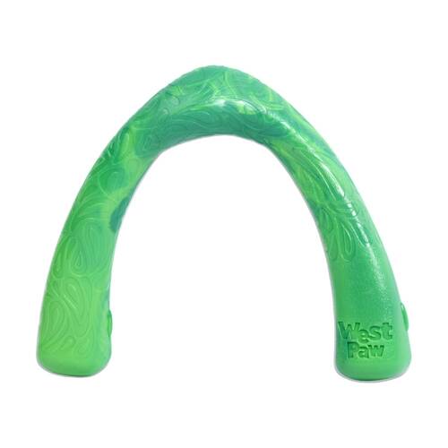 West Paw Snorkl Pet Dog Fetch Throwing Soft Chew Toy Large Emerald