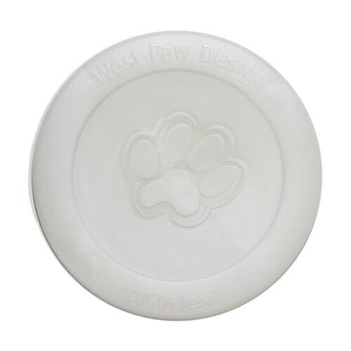 West Paw Zisc Pet Dog Flying Disc Fetch Throwing Toy Large Glow In The Dark