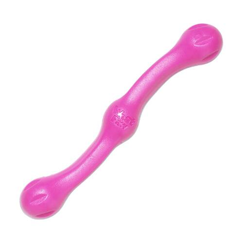 West Paw Zwig Pet Dog Fetch Throwing Soft Chew Toy Hot Pink