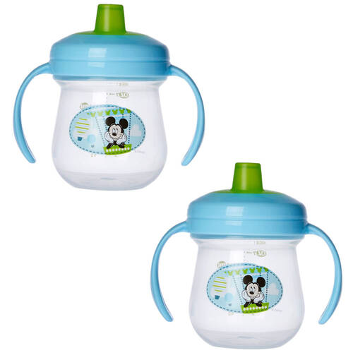 2PK The First Years Soft Spout Trainer Cup - Mickey