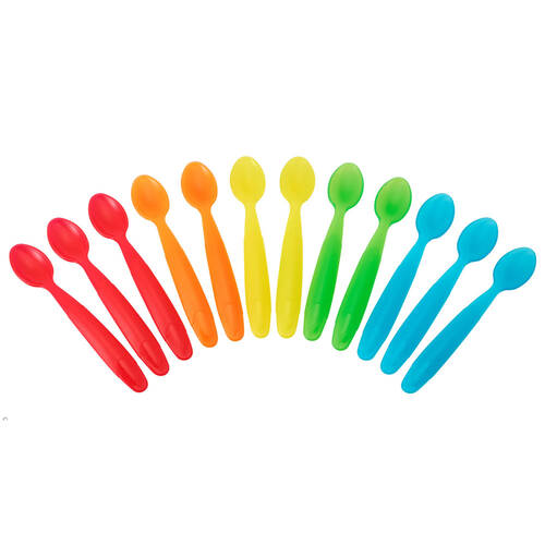 12PK The First Years Take & Toss Infant Spoons