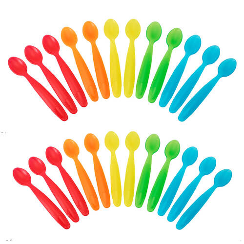24PK The First Years Take & Toss Infant Spoons