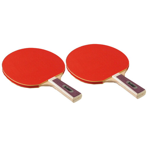 2PK Yashima Starter Pip Out Red Table Tennis/Ping Pong Bat