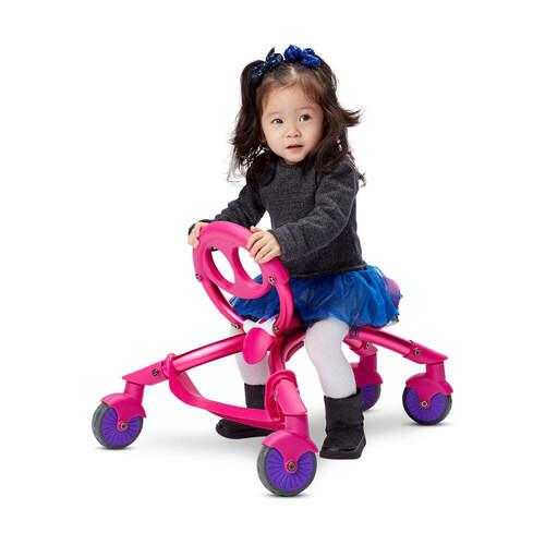 Ybike Pewi Push Ride On/Walker Kids/Toddler 3y+ Toy  - Pink