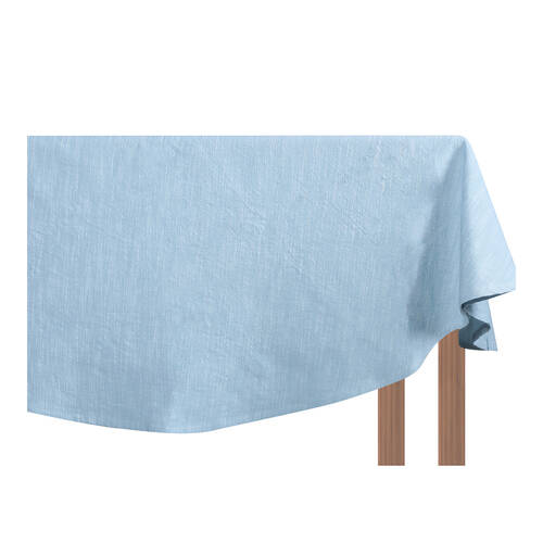 NF Home & Entertaining Essentials Elysian Round Table Cloth 32x26cm Solid Blue
