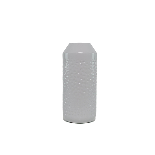 Rayell 27cm Mild Steel Rhiannon Vase Display - Grey
